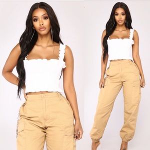 Fashion Nova | Feelin Cute Smocked Top